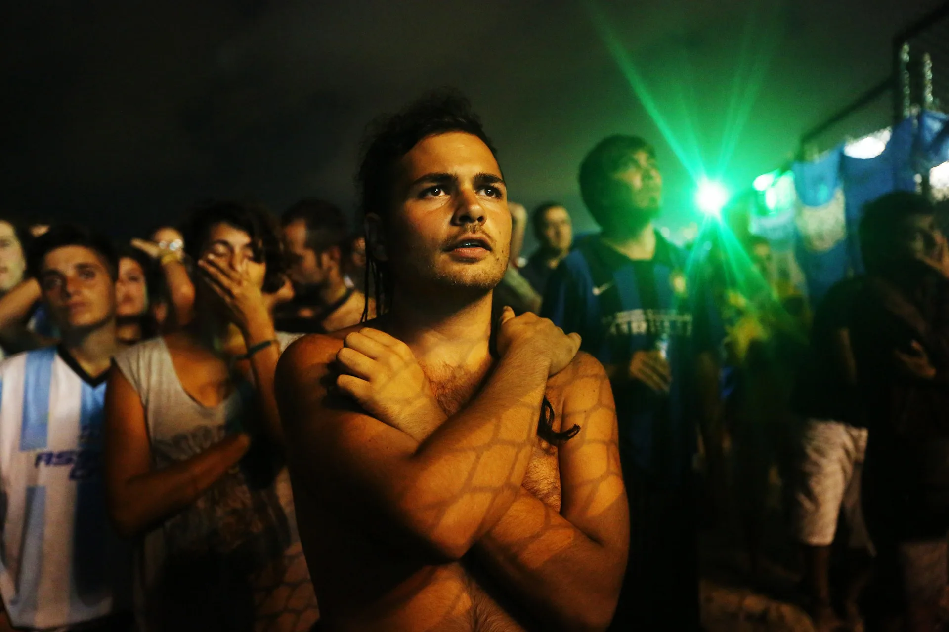 There are anxious moments as Argentina and Holland draw 0-0